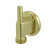 Kingston Brass K174A2 Showerscape Wall Mount Supply Elbow for Handshower with Pin Wall Hook, Polished Brass