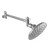 Kingston Brass CK135K1 Victorian 5" Showerhead with High Low Adjustable Arm, Polished Chrome