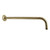 Kingston Brass K117A3 Claremont 17" Rain Drop Shower Arm, Antique Brass