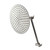 Kingston Brass CK136K8 Victorian Showerhead and High Low Adjustable Arm In Retail Packaging, Brushed Nickel