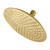 Kingston Brass K136A7 Victorian 7-3/4" Shower Head, Brushed Brass