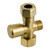 Kingston Brass ABT1060-7 Vintage Shower Diverter, Brushed Brass
