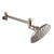 Kingston Brass CK135K6 Victorian 5" Showerhead with High Low Adjustable Arm, Polished Nickel