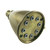 Kingston Brass K139A3 Victorian Adjustable Jet Spray Shower Head, Antique Brass