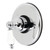 Kingston Brass KB3001PL Volume Control with Lever Handle, Polished Chrome