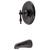 Kingston Brass KB635NLTO Tub and Shower Faucet, Oil Rubbed Bronze