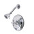 Kingston Brass KB3631AXSO Restoration Pressure Balanced Shower Faucet, Polished Chrome
