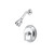 Kingston Brass KB2631ELSO Shower Only, Polished Chrome