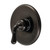 Kingston Brass KB635E Pressure Balance Valve Trim Only Without Shower and Tub Spout, Oil Rubbed Bronze