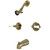 Kingston Brass KB243PLAB Victorian Tub and Shower Faucet, Antique Brass