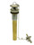 Kingston Brass CC1008 20 Gauge Pull Out Lavatory Drain With Overflow - Brushed Nickel
