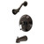 Kingston Brass KB3635PL Restoration Tub & Shower Faucet, Oil Rubbed Bronze