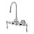 Kingston Brass AE2T1 Aqua Vintage 3-3/8 Inch Wall Mount Tub Faucet, Polished Chrome