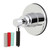 Kingston Brass KS3031DKL Kaiser 3-Way Diverter Valve with Trim Kit, Polished Chrome Kingston Brass KS3031DKL Kaiser 3-Way Diverter Valve with Trim Kit, Polished Chrome
