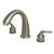 Kingston Brass KS2367 Roman Tub Faucet, Brushed Nickel/Polished Chrome