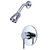 Kingston Brass KB8691DLSO Concord Shower Faucet, Polished Chrome