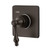 Kingston Brass KS3045AL 3-Way Diverter Valve with Trim Kit, Oil Rubbed Bronze