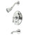 Kingston Brass KB36310ACL American Classic Single-Handle Tub and Shower Faucet, Polished Chrome