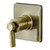 Kingston Brass KS3043NDL NuvoFusion 3-Way Diverter Valve with Trim Kit, Antique Brass