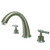 Kingston Brass KS2367ML Roman Tub Faucet, Brushed Nickel/Polished Chrome
