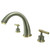 Kingston Brass KS2369ML Roman Tub Faucet, Brushed Nickel/Polished Brass
