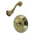 Kingston Brass KB2633BXSO Metropolitan Pressure Balanced Shower Faucet, Antique Brass