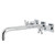 Kingston Brass KS6051BX Metropolitan Wall Mount Tub Faucet, Polished Chrome