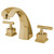 Kingston Brass KS4362CQL Concord Roman Tub Faucet, Polished Brass