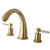 Kingston Brass KS2362DL Concord Roman Tub Faucet, Polished Brass