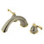 Kingston Brass KS8369FL Royale Roman Tub Faucet, Brushed Nickel/Polished Brass