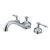 Kingston Brass KS3331TL Templeton Roman Tub Faucet, Polished Chrome