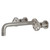 Kingston Brass KS8028RX Belknap Two-Handle Wall Mount Tub Faucet, Brushed Nickel