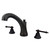 Kingston Brass KS4325TL Metropolitan Roman Tub Faucet, Oil Rubbed Bronze