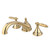 Kingston Brass KS5532GL Georgian Roman Tub Faucet, Polished Brass