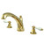 Kingston Brass KS4322PL Metropolitan Roman Tub Faucet, Polished Brass