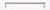 JVJ 75716 Polished Nickel 192 mm (7 9/16") Squared Ultra Thin Door Pull