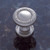 JVJ 67446 Satin Nickel 31 mm (1.21") Rope Door Knob With Back Plate