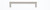 JVJ Satin Nickel 128 mm (5.04") Squared Ultra Thin Door Pull - 75546