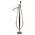 Kingston Brass KS8136DL Concord Freestanding Tub Faucet with Hand Shower, Polished Nickel