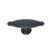 JVJ Oil Rubbed Bronze 2 1/2" Oblong Fluted Door Knob - 62020