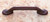 JVJ Old World Bronze 3" Footed Door Pull - 66412