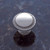 JVJ 69446 Satin Nickel Rope Edged Door Knob 1 1/4"