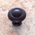 JVJ Matte Black Rope Door Knob - 70014