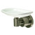 Kingston Brass BA8215SN Concord Wall-Mount Soap Dish, Brushed Nickel