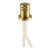 Kingston Brass KA821BB Trimscape Dishwasher Air Gap, Brushed Brass