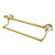 Kingston Brass BA11318BB Vintage 18 Inch Dual Towel Bar, Brushed Brass