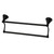 Kingston Brass BA556318MB Royale 18 Inch Dual Towel Bar, Matte Black