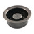 Kingston Brass BS3003VN Garbage Disposal Flange & Stopper - Black Stainless