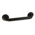 Kingston Brass DR314120 Restoration 12-Inch Decorative 1-1/4-Inch OD Grab Bar, Matte Black