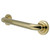 Kingston Brass DR414122 Manhattan 12-Inch Decorative 1-1/4-Inch OD Grab Bar, Polished Brass